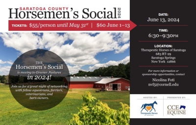 Horsemen's Social is Moving to Greener Pastures